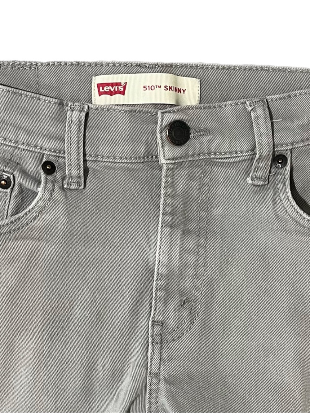 🧍🏽Levi's Big Kid Boys’ 510 Skinny Fit Jeans in Sidewalk~Sz 16 Reg~Low Rise~28X28 - Picture 3 of 14